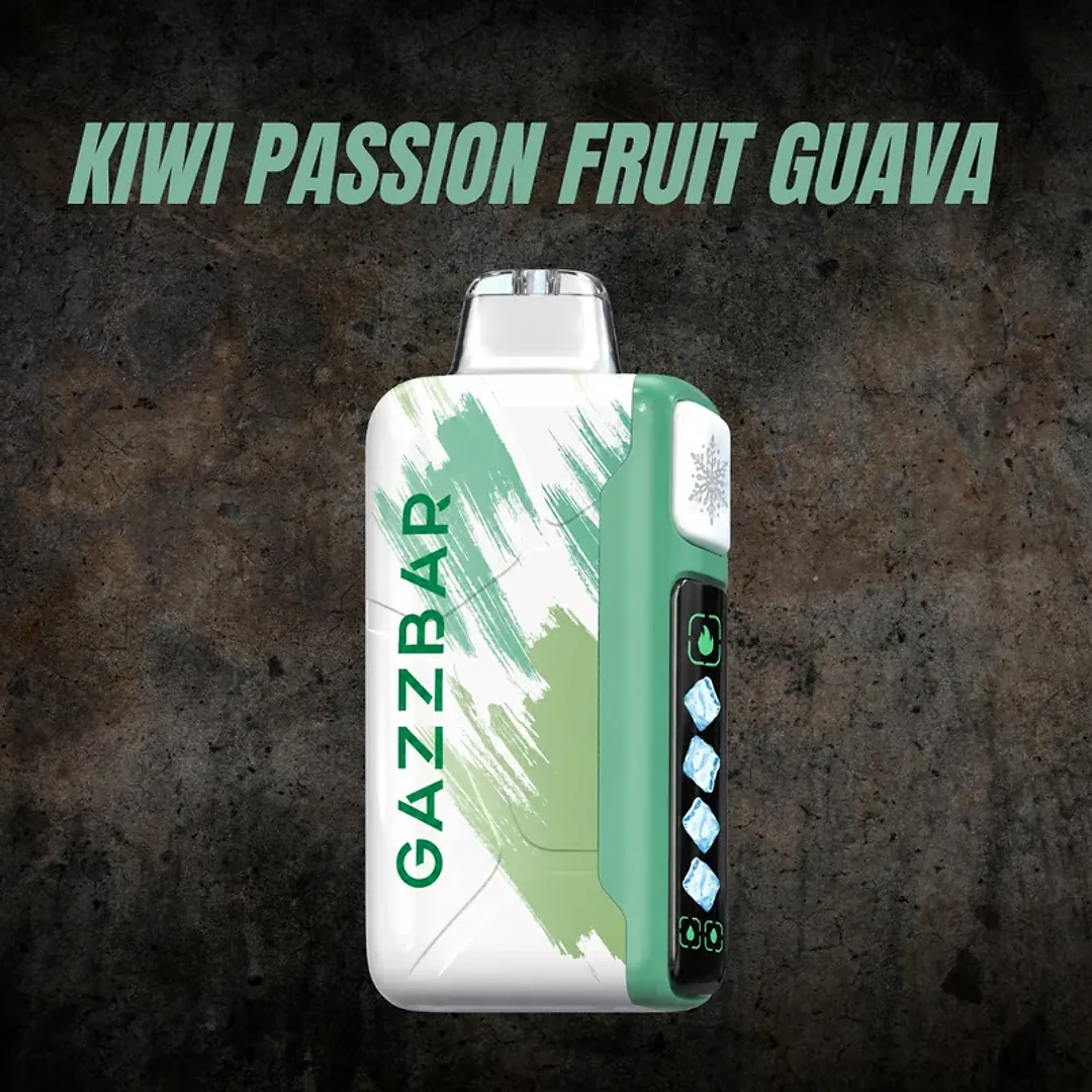 GAZZ BAR ICE GOD Kiwi Passion Fruit Guava