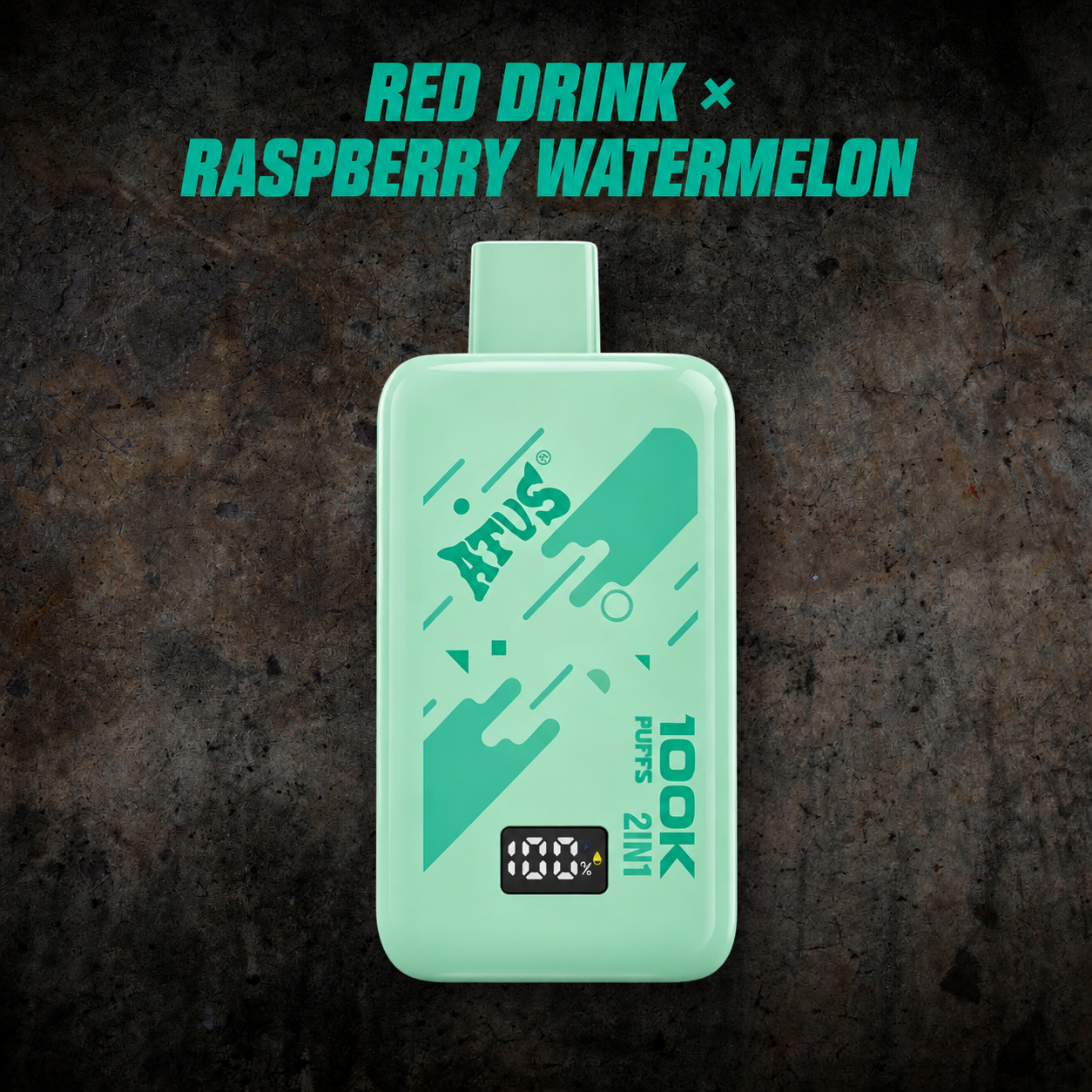 ATUS 100K 2IN1 Red Drink x Raspberry Watermelon