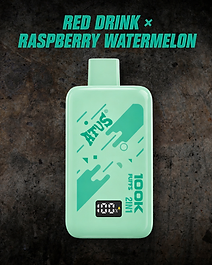 ATUS 100K 2IN1 Red Drink x Raspberry Watermelon