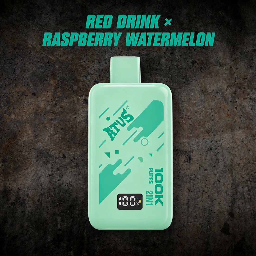 ATUS 100K 2IN1 Red Drink x Raspberry Watermelon