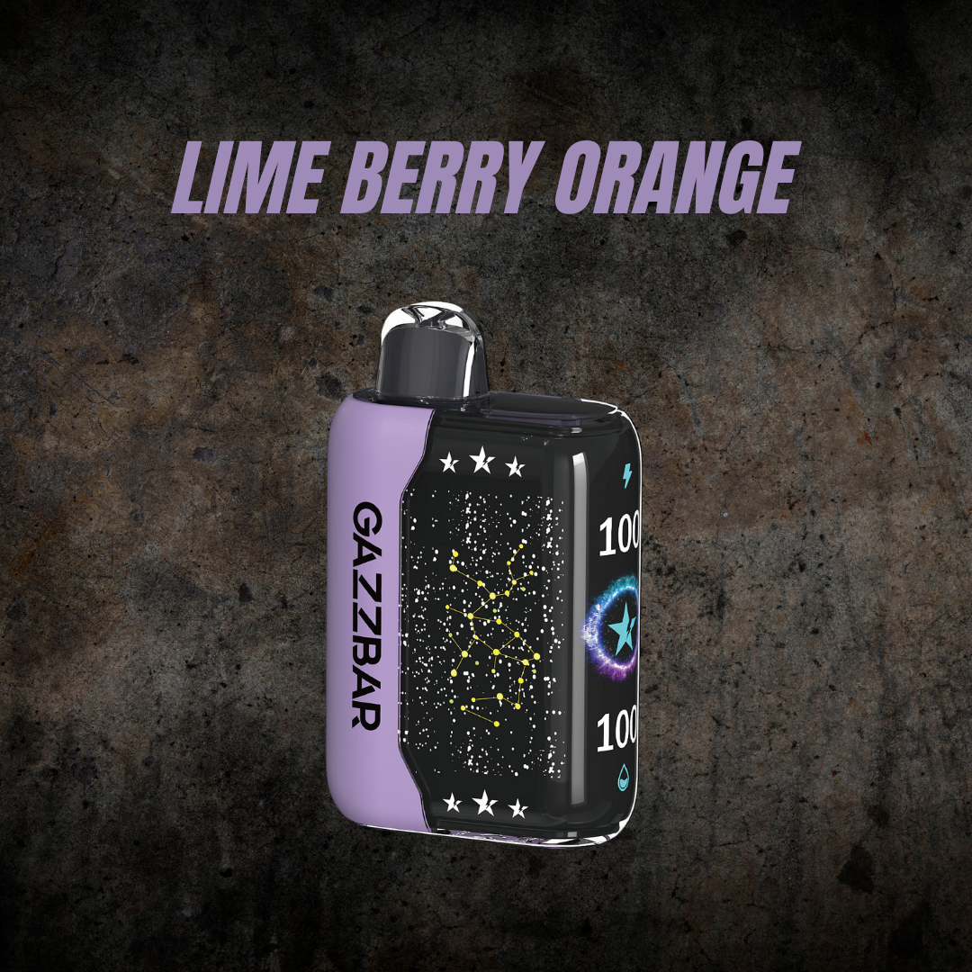 GAZZ BAR LIME BERRY ORANGE