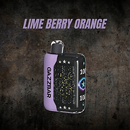 GAZZ BAR LIME BERRY ORANGE