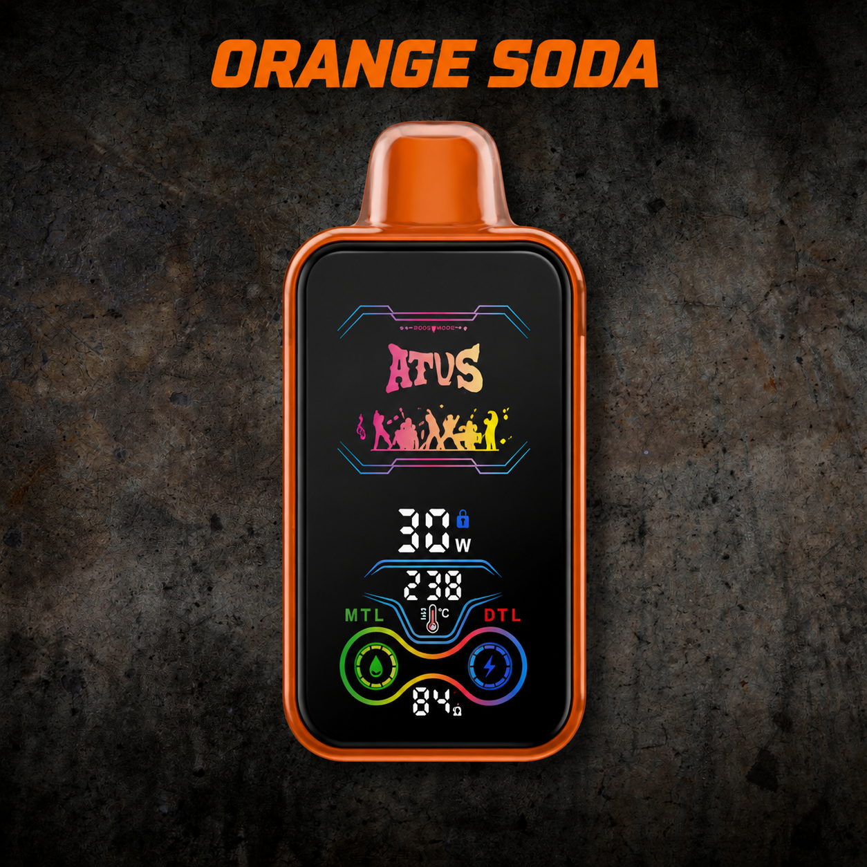 Atus 25000 ORANGE SODA
