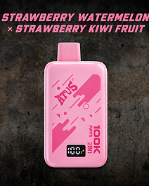 ATUS 100K 2IN1 Strawberry Watermelon x Strawberry Kiwi Fruit