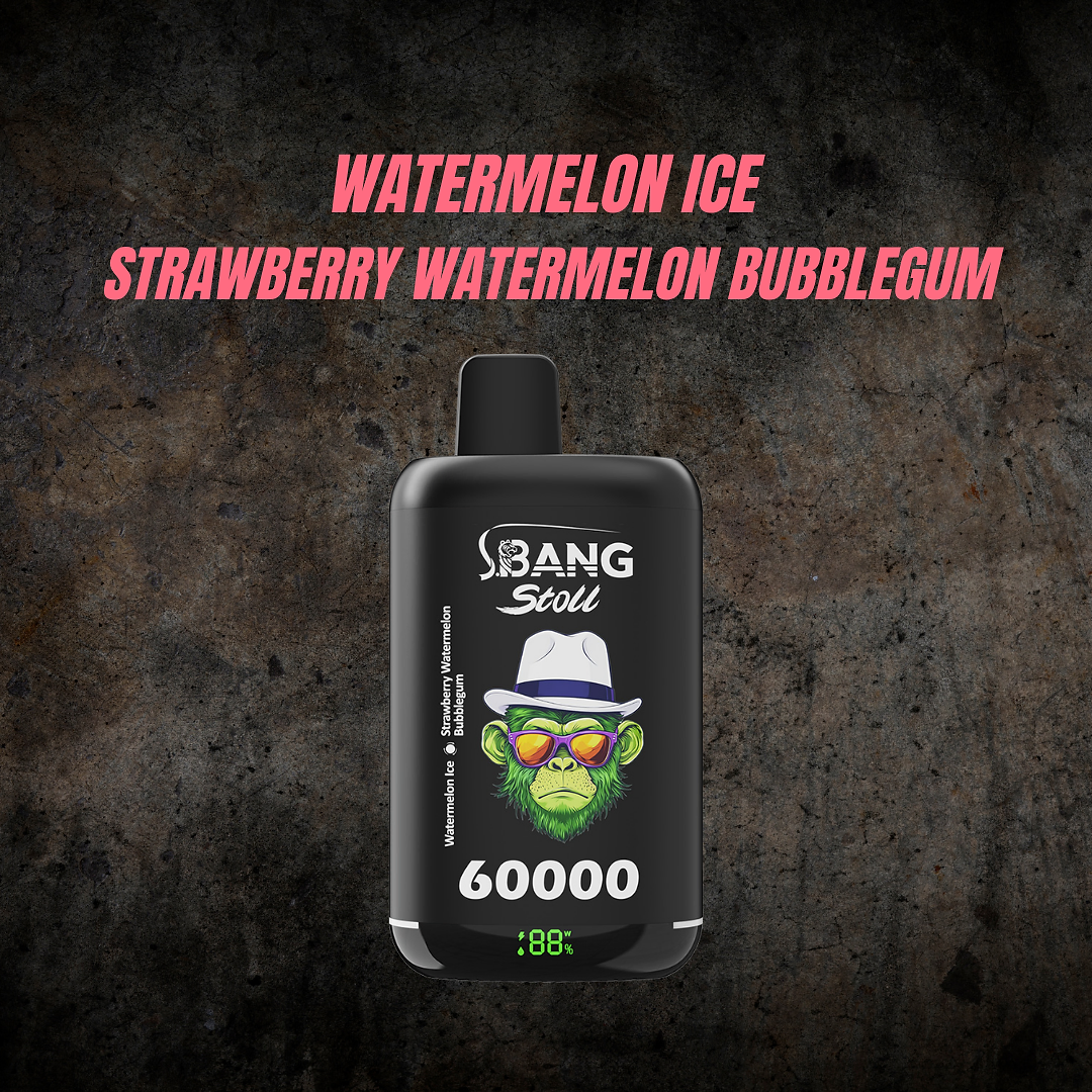 BANG STOLL Watermelon Ice & Strawberry Watermelon Bubblegum