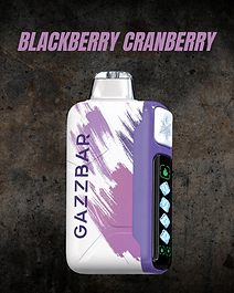GAZZ BAR ICE GOD Blackberry Cranberry