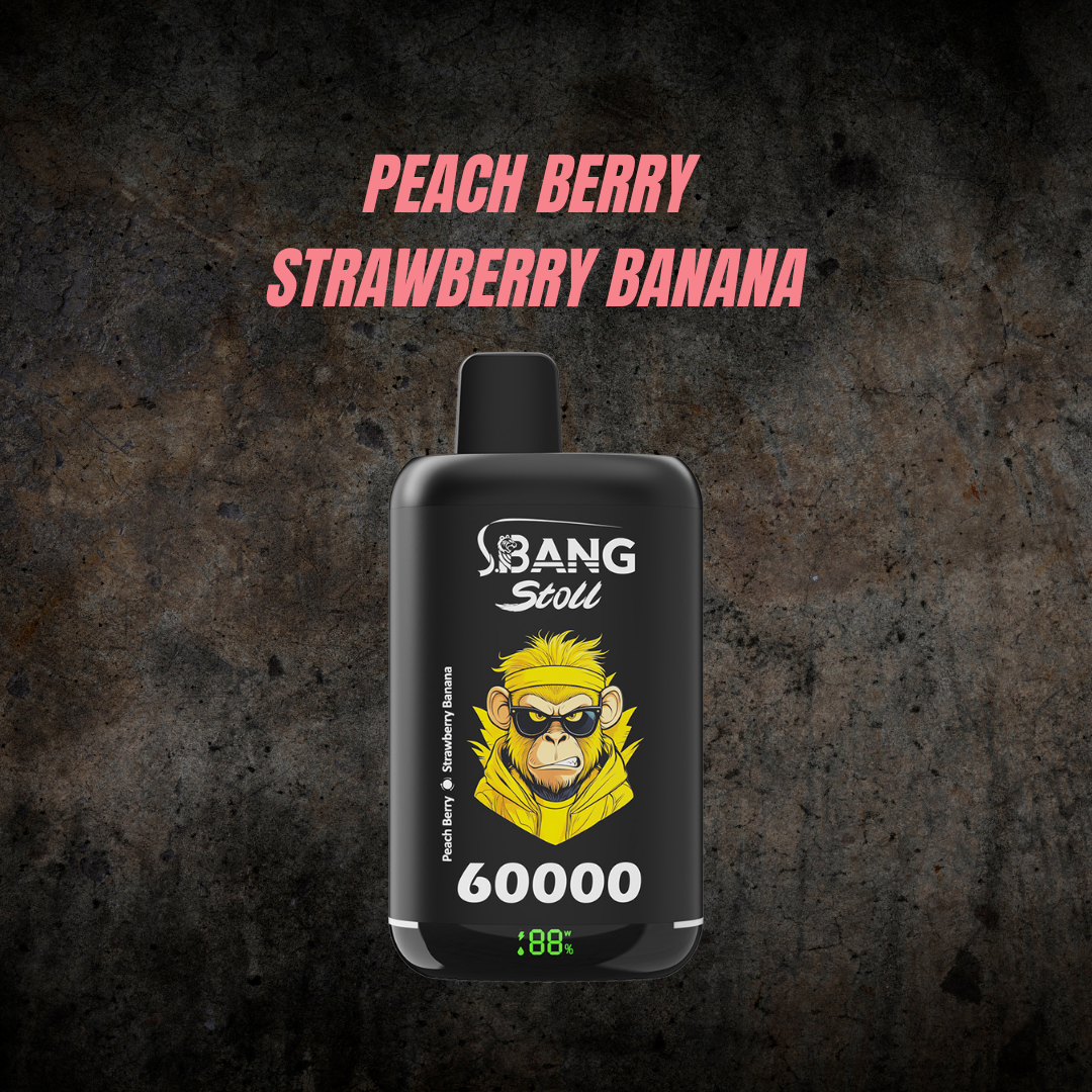 BANG STOLL Peach Berry & Strawberry Banana