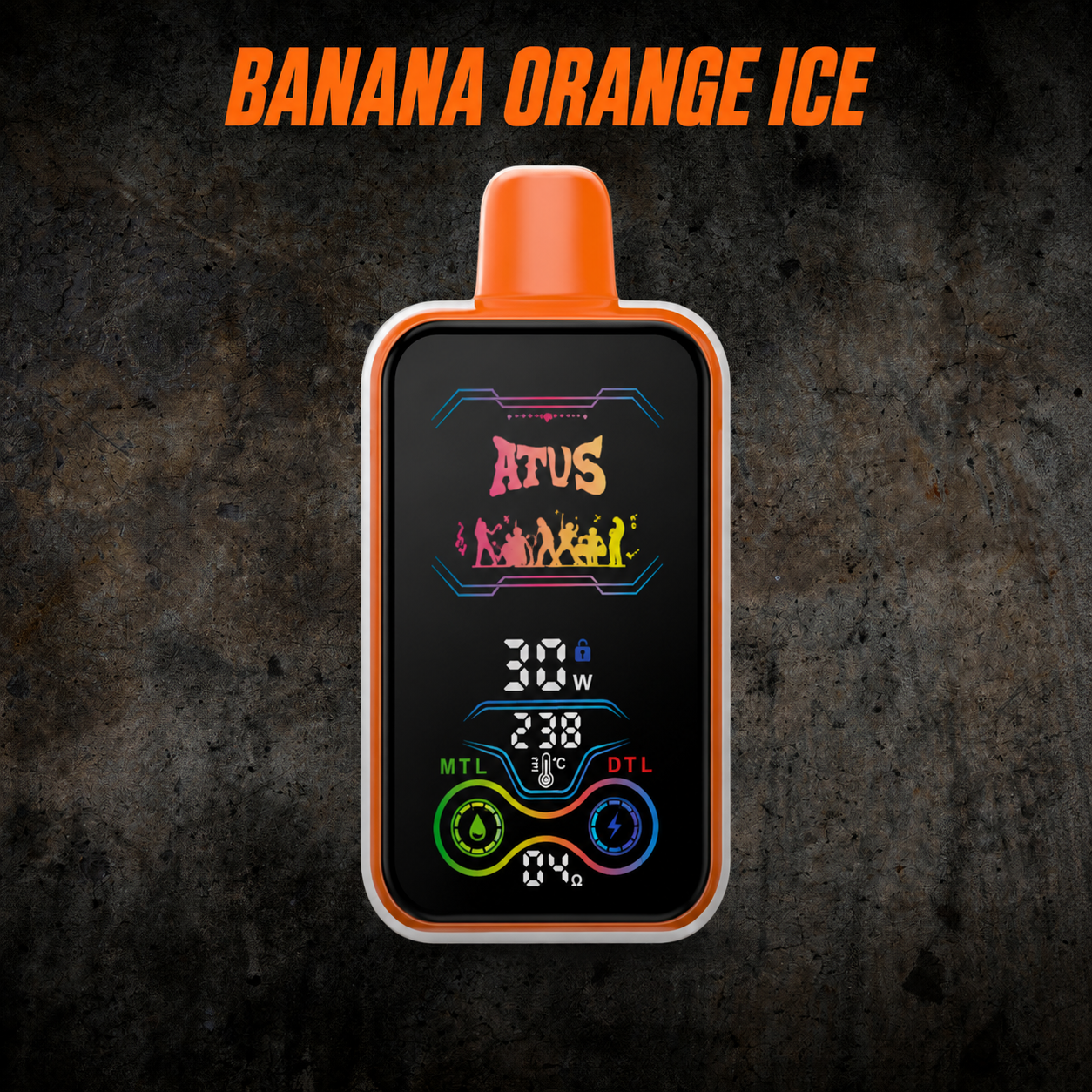 Atus 25000 BANANA ORANGE ICE