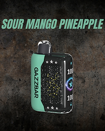 GAZZ BAR SOUR MANGO PINEAPPLE