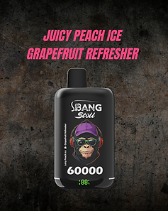 BANG STOLL Juicy Peach Ice & Grapefruit Refresher
