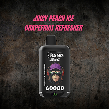 BANG STOLL Juicy Peach Ice & Grapefruit Refresher