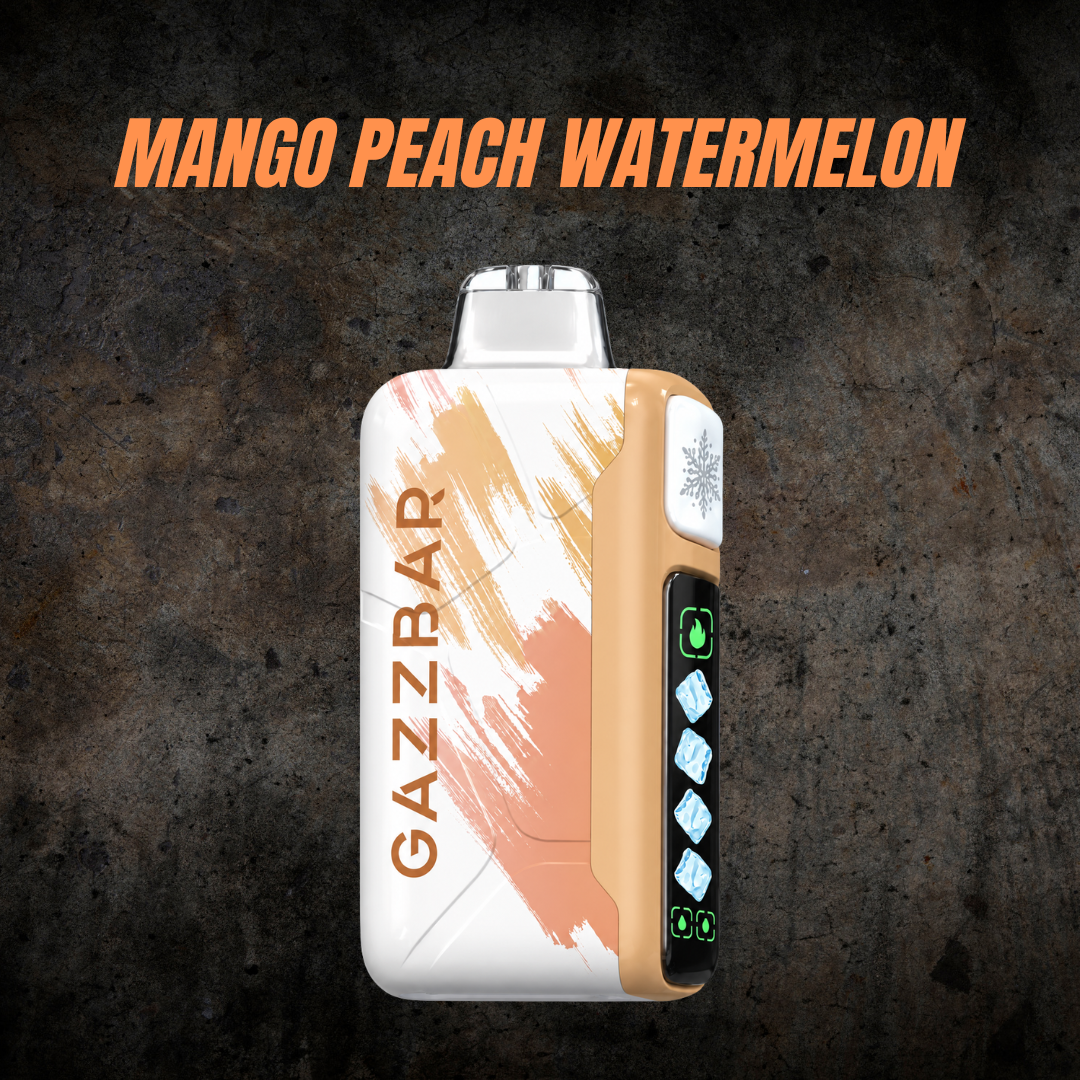 GAZZ BAR ICE GOD Mango Peach Watermelon