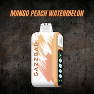 GAZZ BAR ICE GOD Mango Peach Watermelon