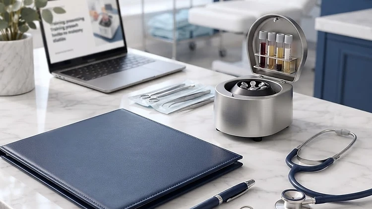 PRP collection materials in a refined clinic setting
