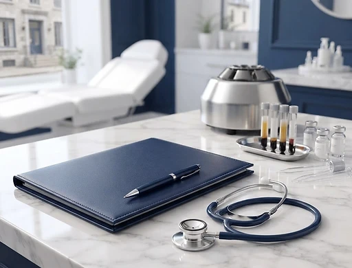 PRP training tubes and clinical study materials