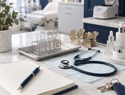 PRP training instruments and clinical materials