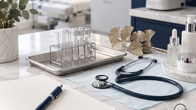 PRP training instruments and clinical materials