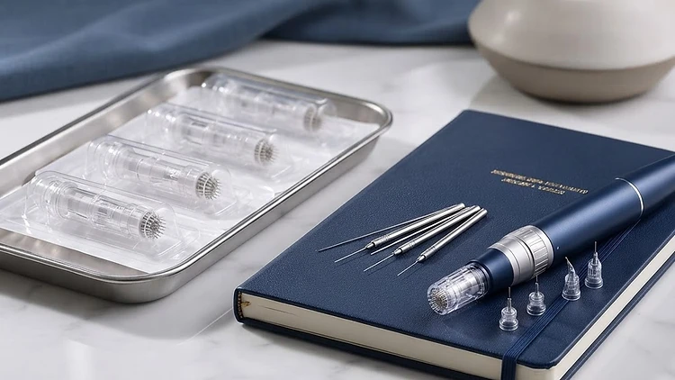 Dermal filler education tools in a sophisticated clinic