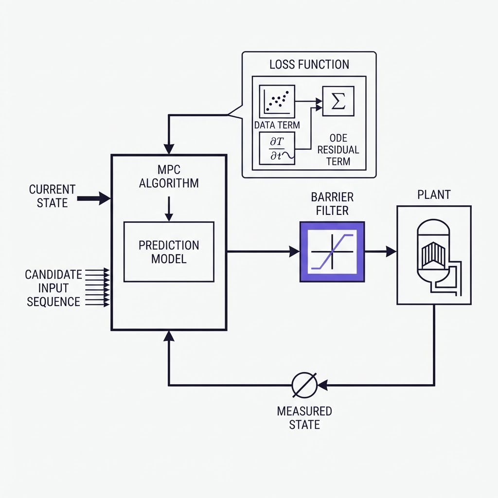 Physics-Informed Neural Networks in Model Predictive Control