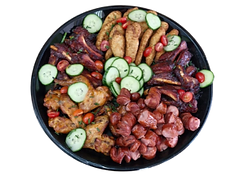 Ready-to-Eat Meaty Platter