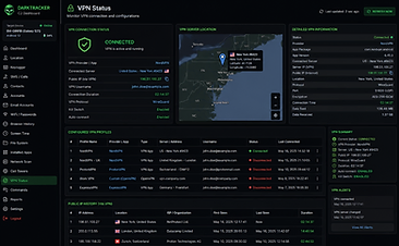 DARK SWORD C2 — VPN Status module