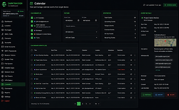 DARK SWORD C2 — Calendar module