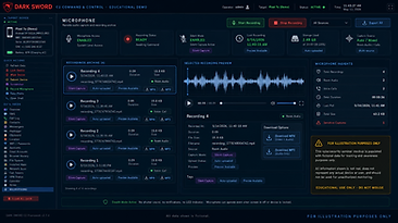 DARK SWORD C2 — Microphone module