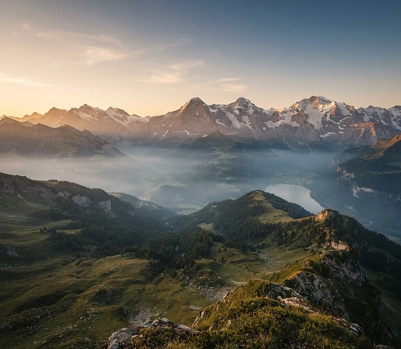 Schweizer Berglandschaft