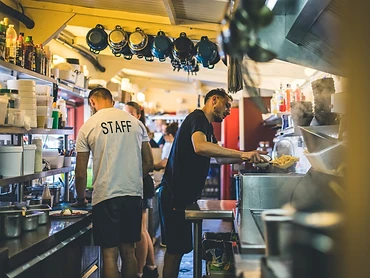 L'équipe en cuisine