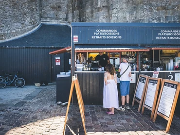 Le comptoir de commande