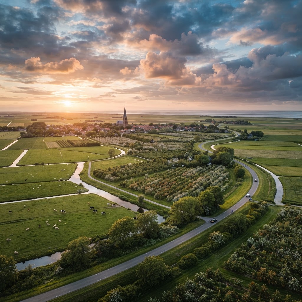Landschap rondom Oudelande