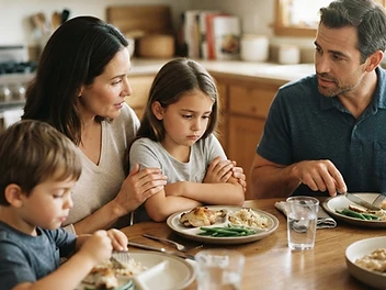 Cultivating Calm and Curiosity at the Dinner Table