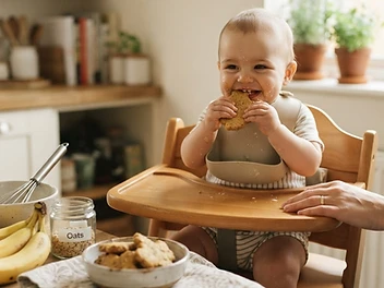 3-Ingredient Teething Biscuits: Sugar-Free Relief for Your Baby