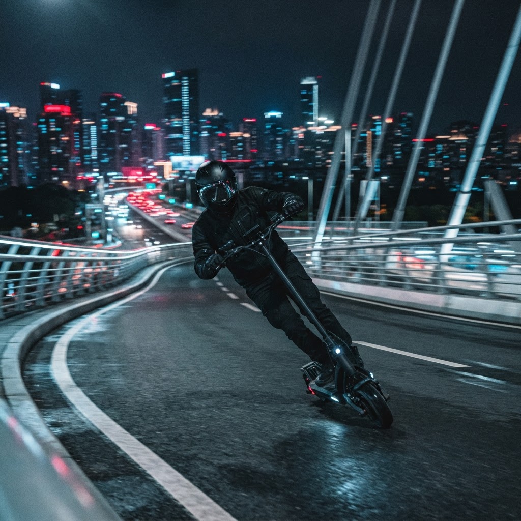 Rider in motion