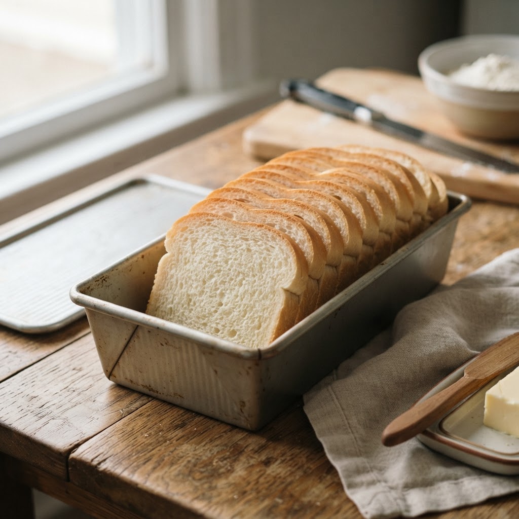 Pain de mie moelleux