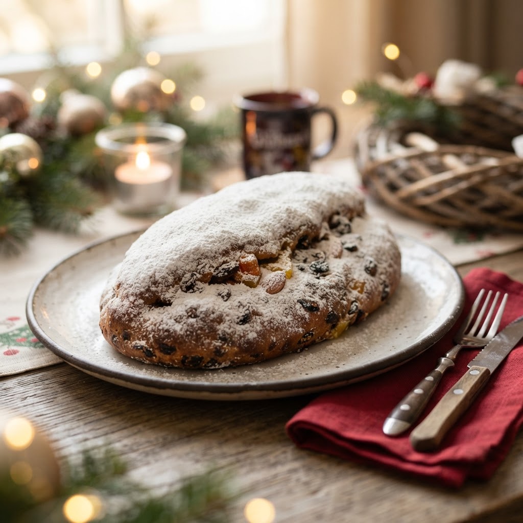 Stollen de Noël allemand