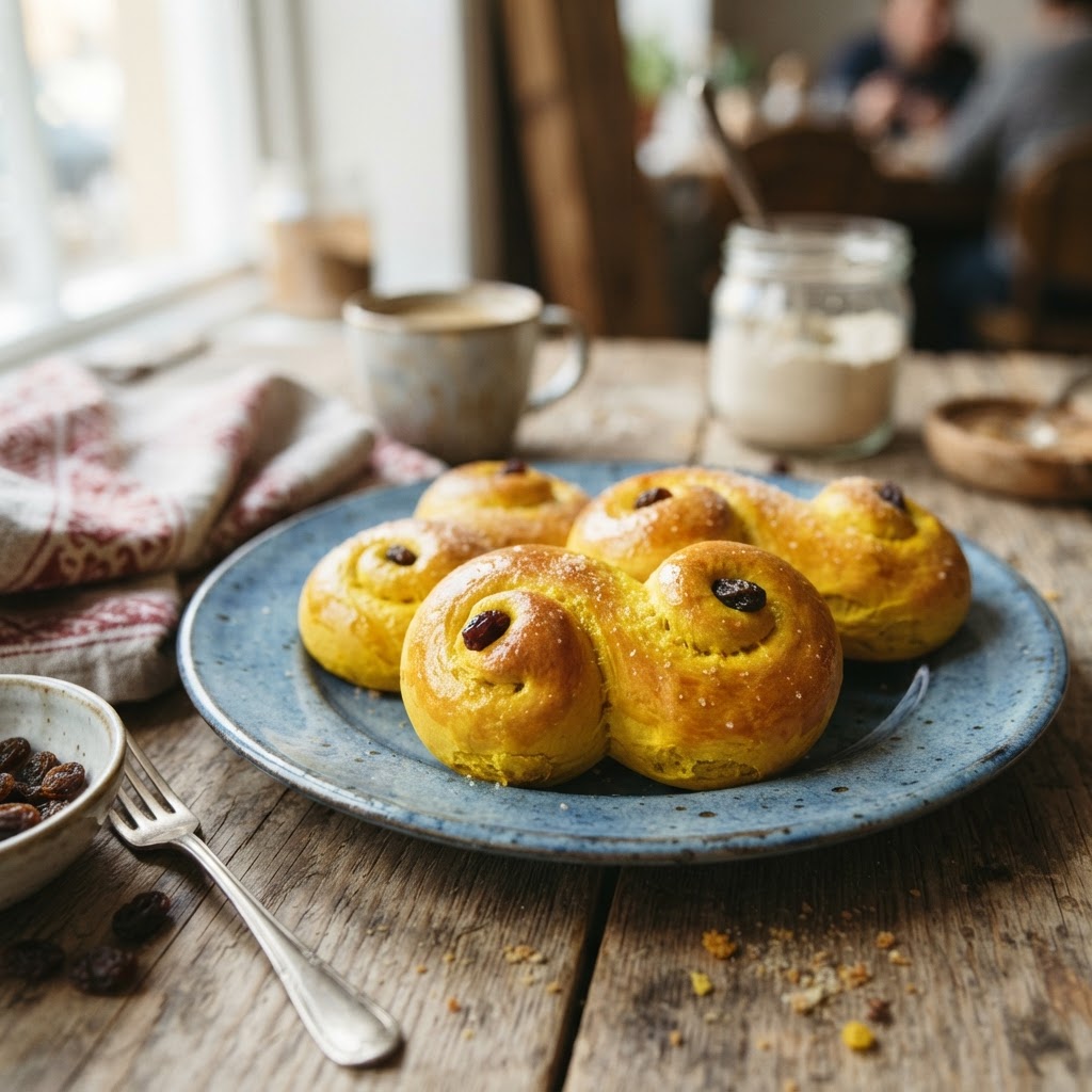 Lussekatter suédois