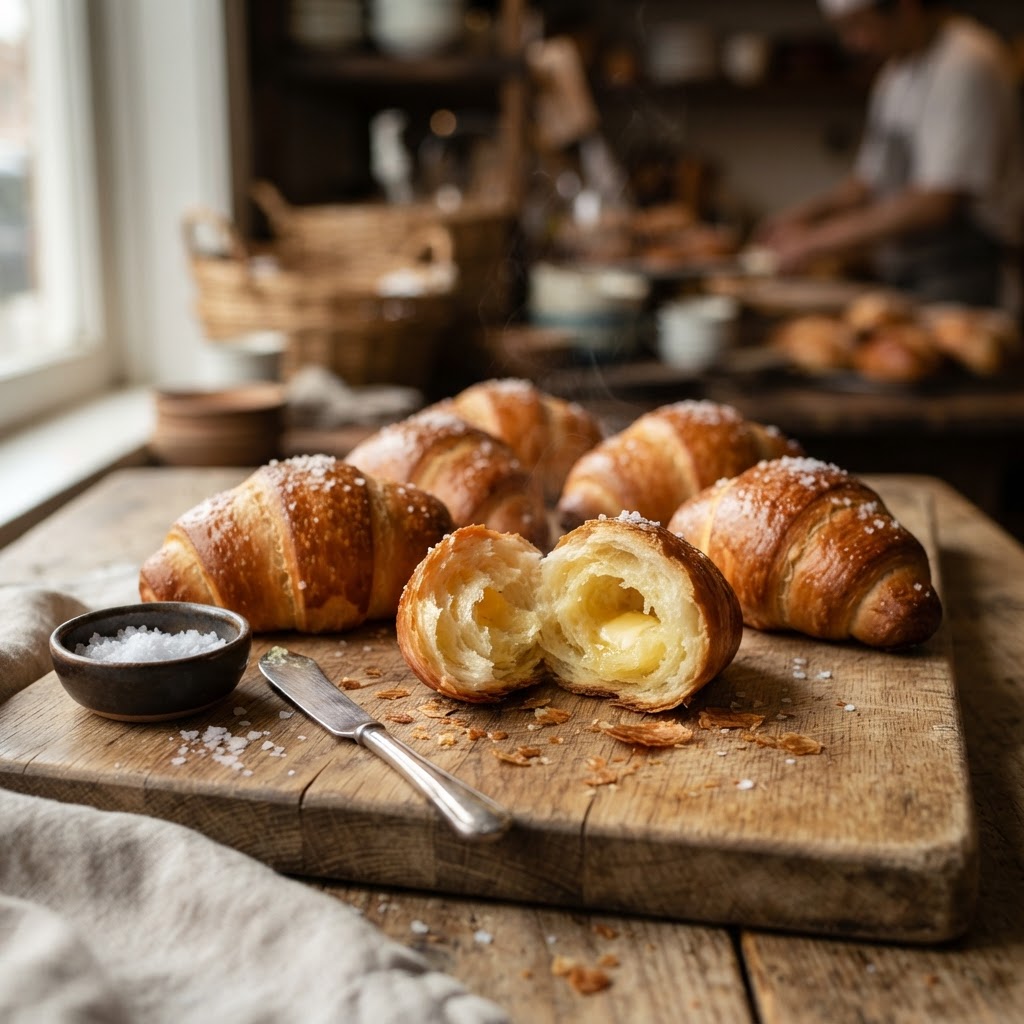 Pain au sel japonais / coréen — Shio Pan