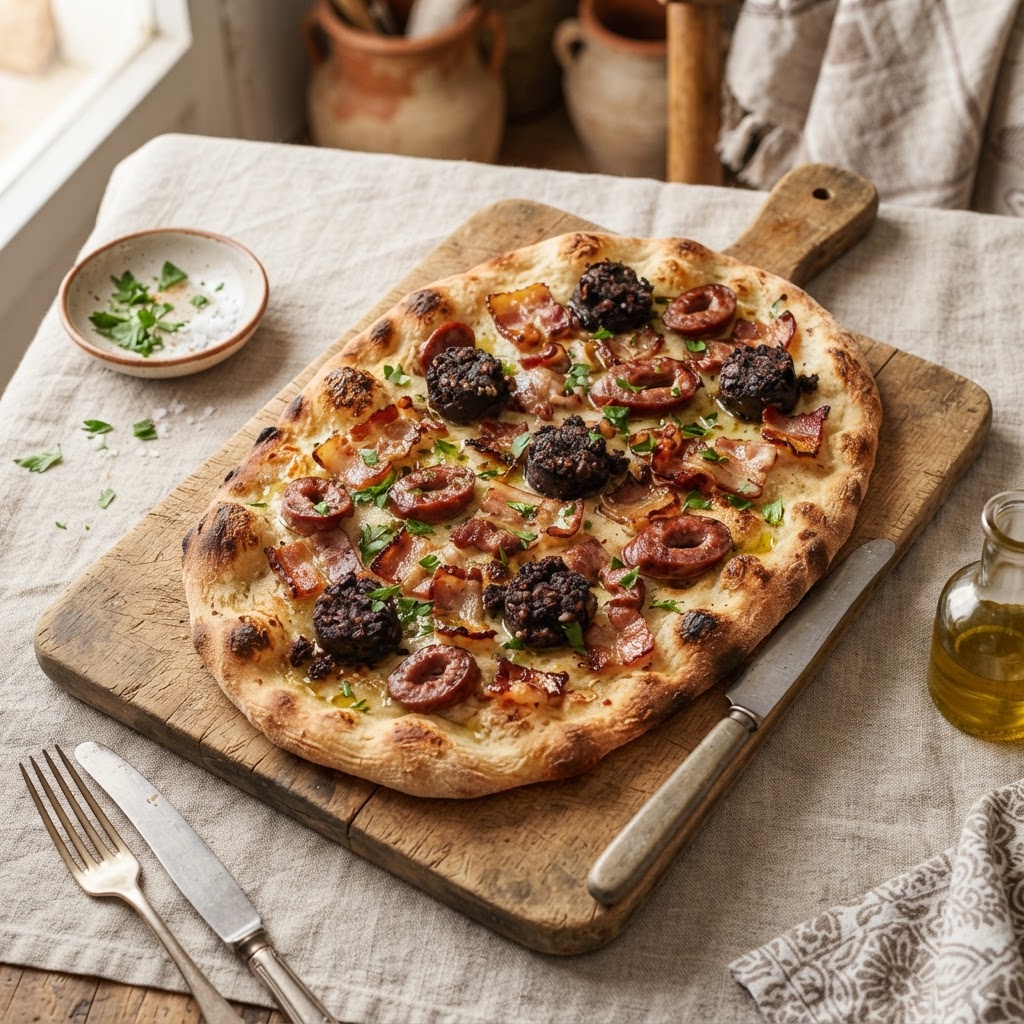 Coca amb tallà valencienne (version maison)
