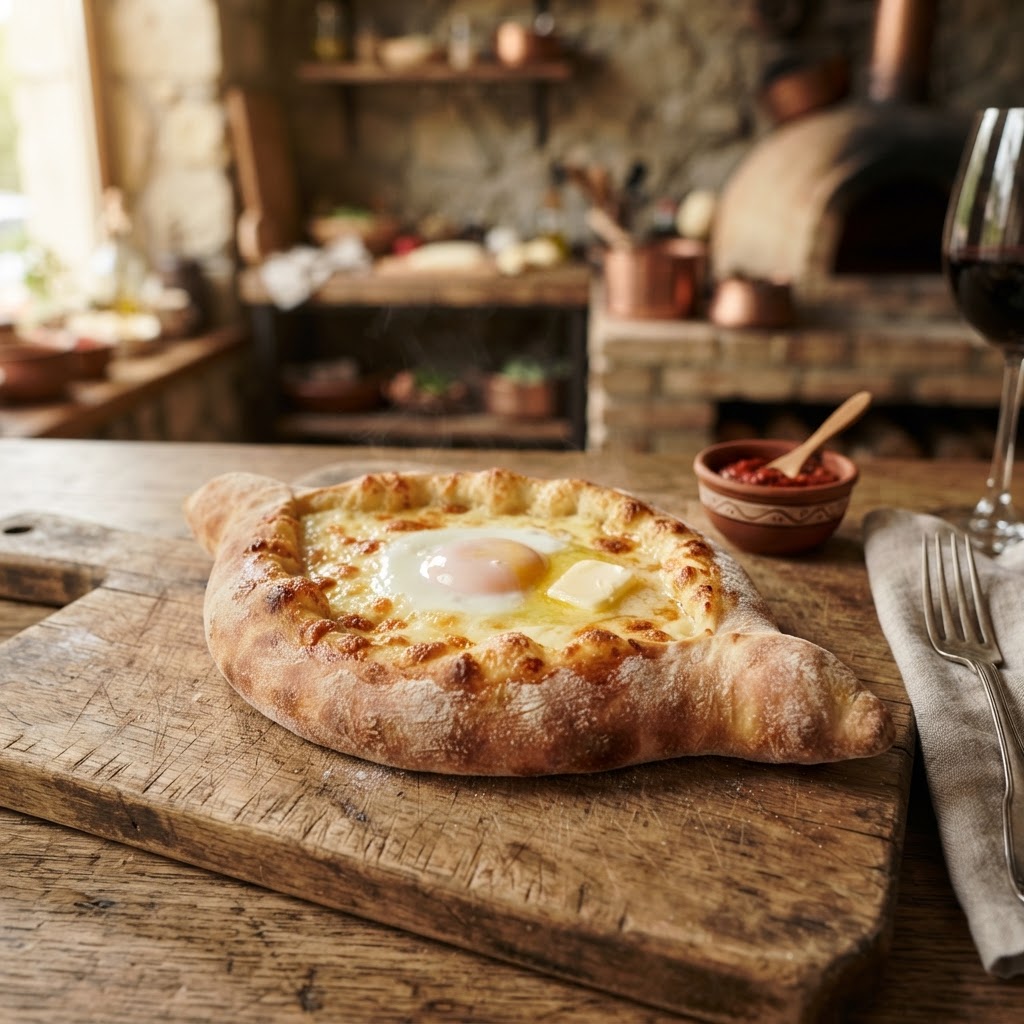 Khachapuri adjarien