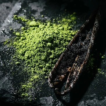 Vanilla Matcha ingredients