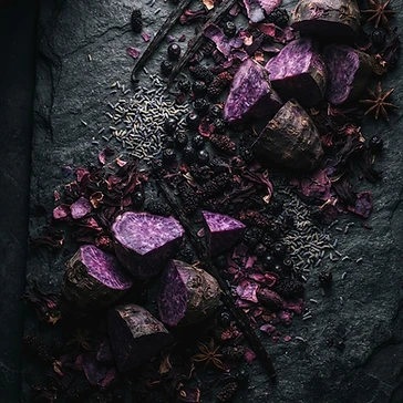 Ube Black ingredients