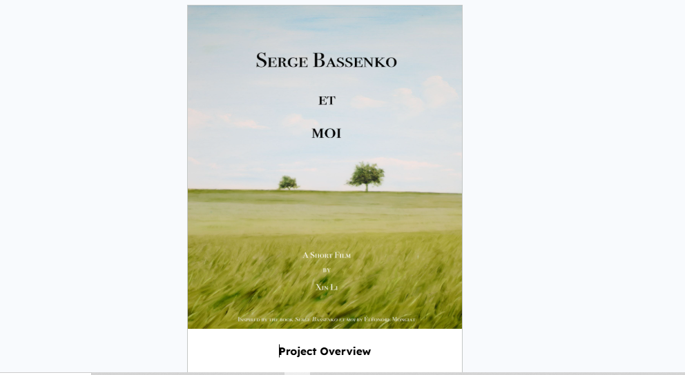 Serge Bassenko et Moi — Funding Documents