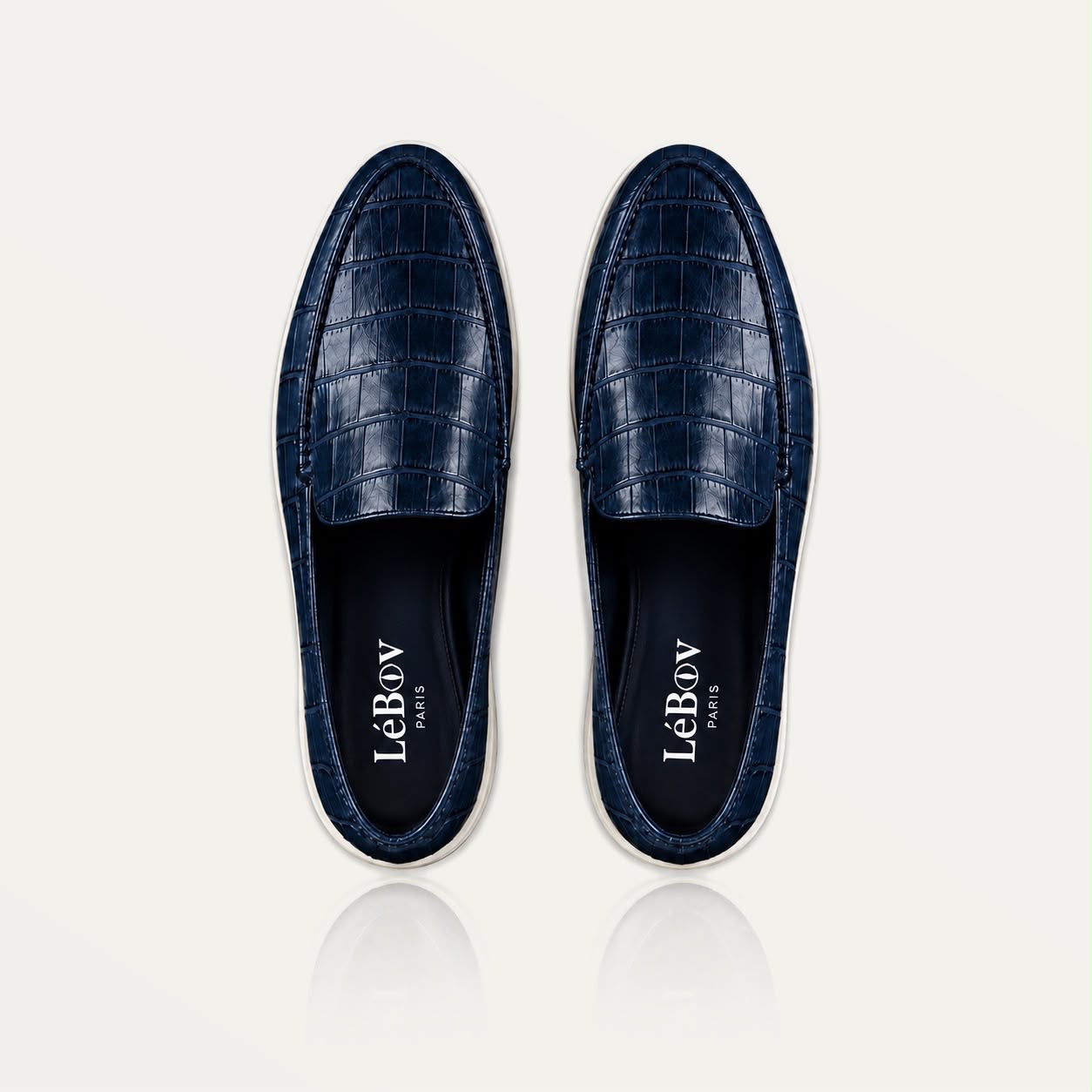 LéCroc Navy Loafers