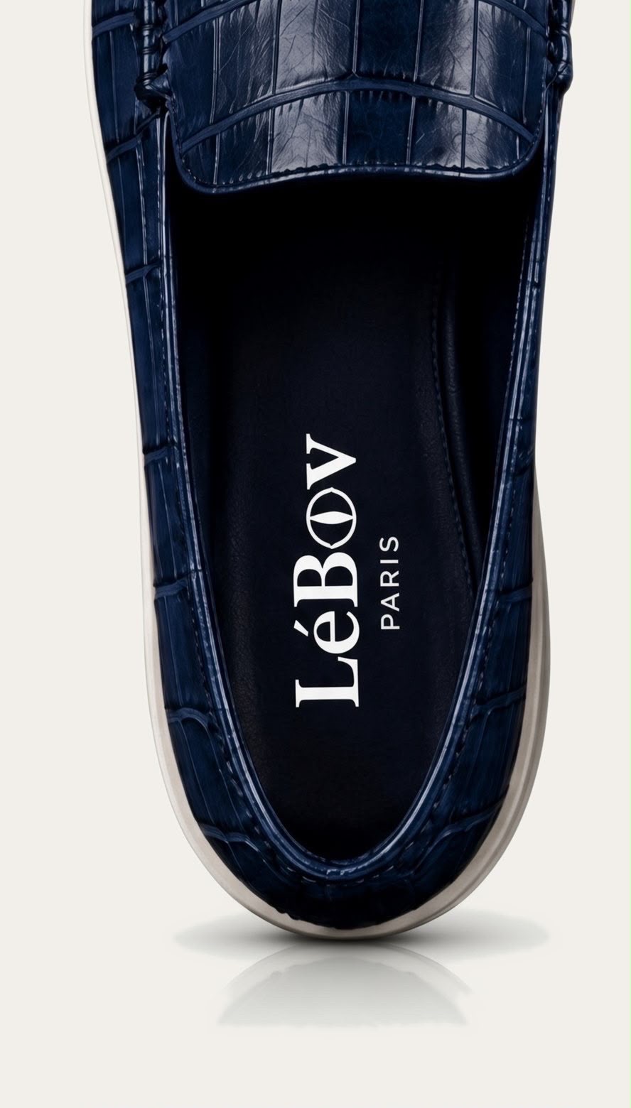 LéCroc Navy Loafers