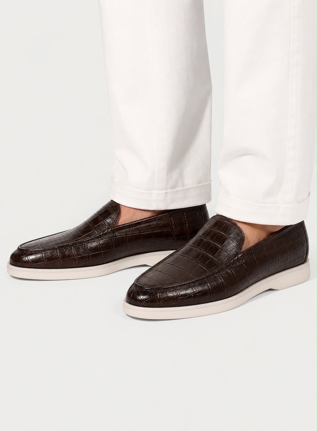 LéCroc Brown Loafers
