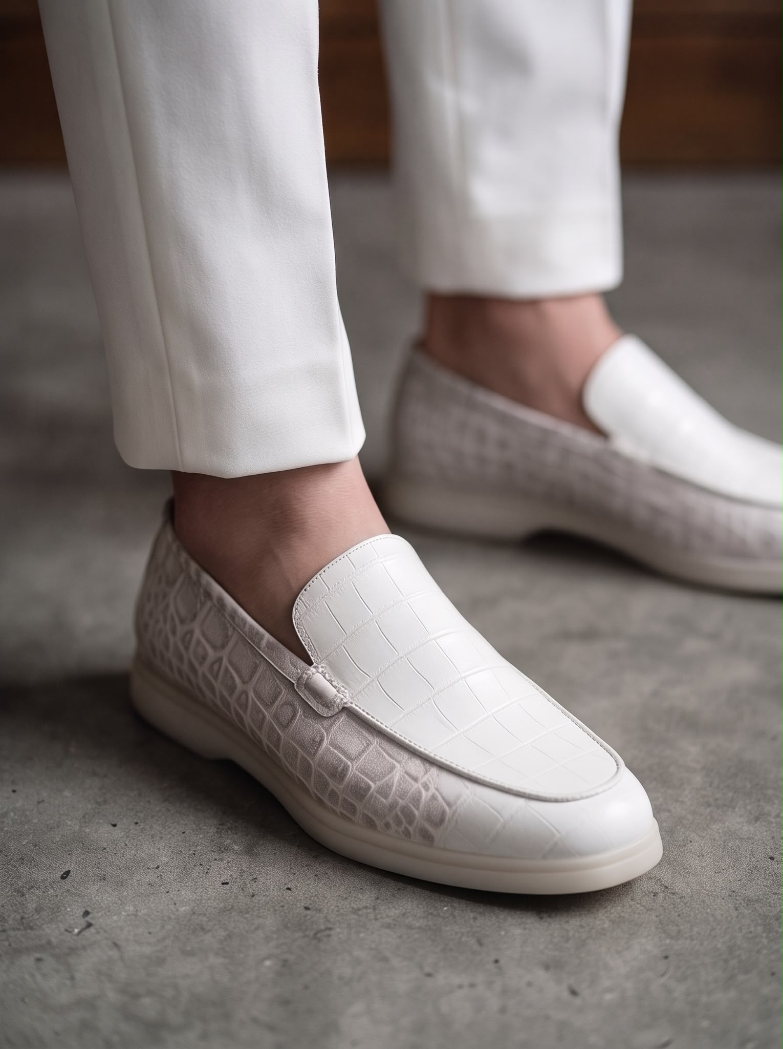 Crocodile Himalayan Loafers