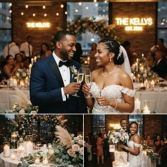Bride and groom