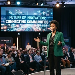 Keynote stage