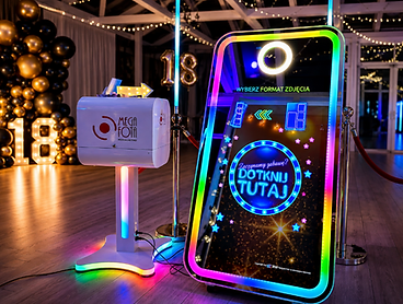 Fotolustro Slim — atrakcja na wesele i event w Szczecinie | MegaFota